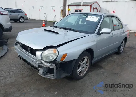 2003 Subaru Impreza Wrx from USA, damaged, VIN JF1GD29633G507238